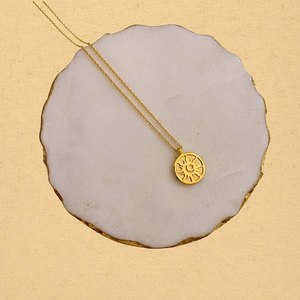 Sun and Stars Necklace